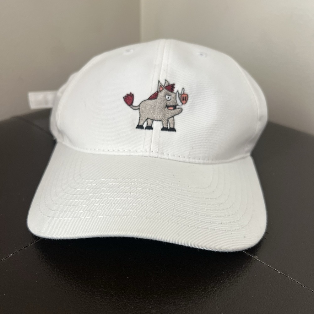 Warthog Golf‎ Hat Strapback Adjustable Cap White Port Authority